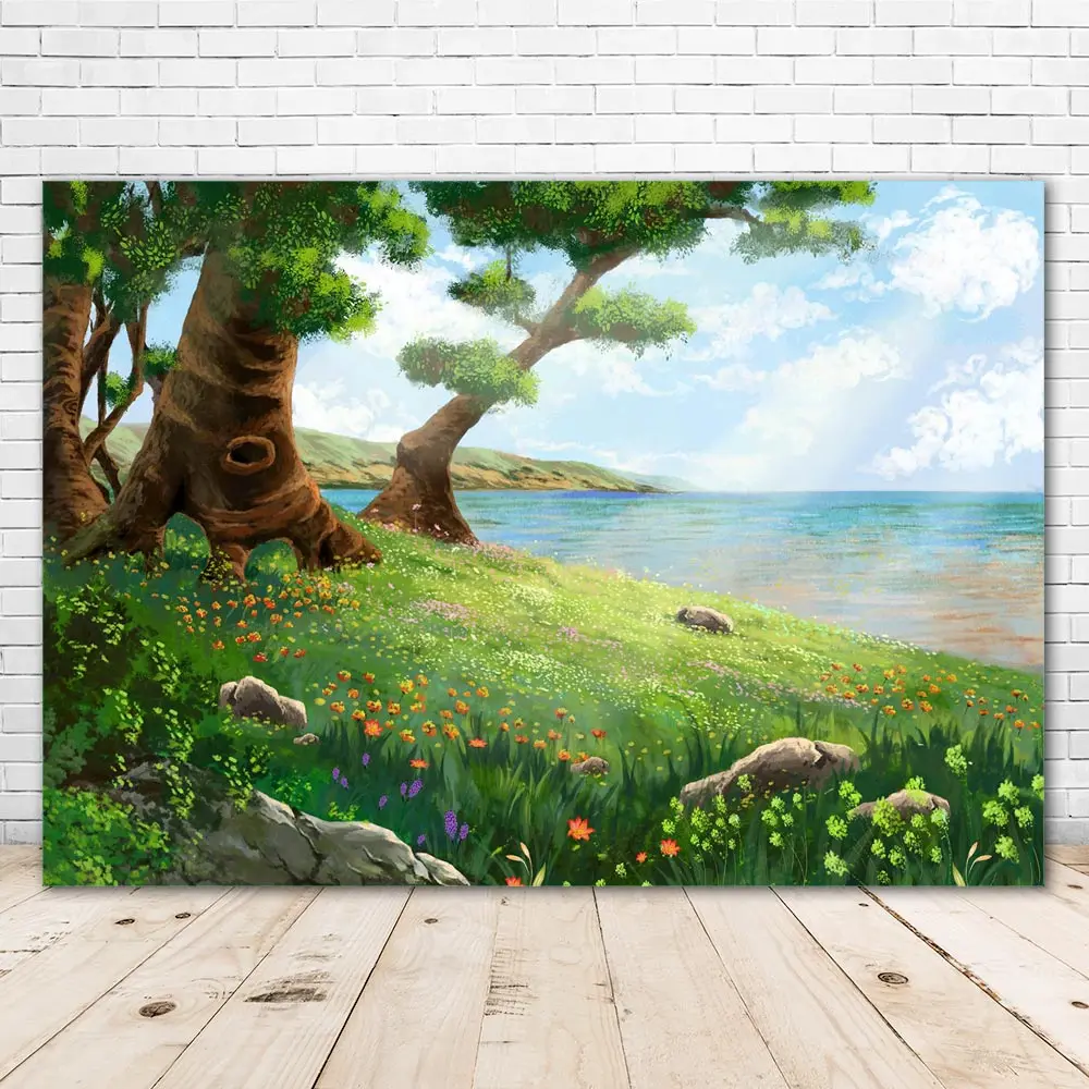 Spring Backdrop Party Flowers Tree River Photography Background Kids Photophone Banner
Spring Backdrop Party Flowers Tree River Photography Background Kids Photophone Banner