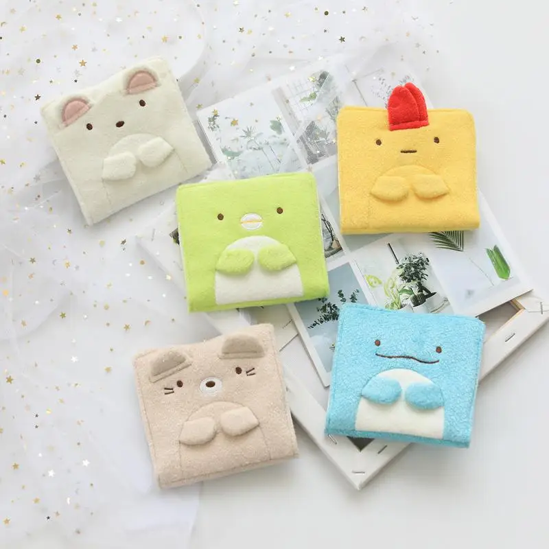 Kawaii Sumikkogurashi аниме периферийная домашняя серия жареная креветка полярный медведь плюшевая Милая мультяшная санитарная салфетка сумка для х... 
Kawaii Sumikkogurashi аниме периферийная домашняя серия жареная креветка полярный медведь плюшевая Милая мультяшная санитарная салфетка сумка для х...