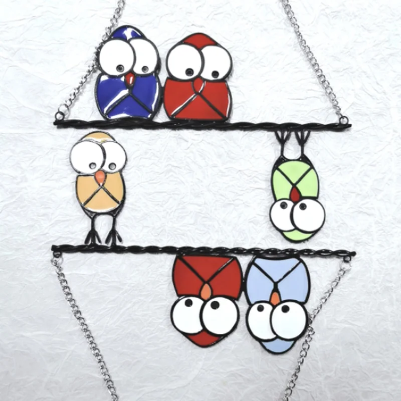 Cute Bird Car Pendant Wind Chimes Feather Decoration Home Decor & Wall Hanging Adornment Handmade Animal Art Gifts For Car Auto
Cute Bird Car Pendant Wind Chimes Feather Decoration Home Decor & Wall Hanging Adornment Handmade Animal Art Gifts For Car Auto