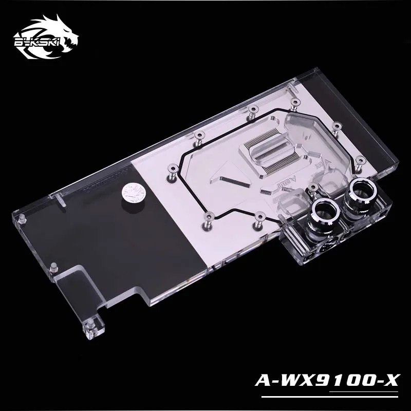 Bykski PC water cooling GPU cooler video card Graphics card Radiator for AMD Radeon Pro WX 9100 16GB A-WX9100-X
Bykski PC water cooling GPU cooler video card Graphics card Radiator for AMD Radeon Pro WX 9100 16GB A-WX9100-X