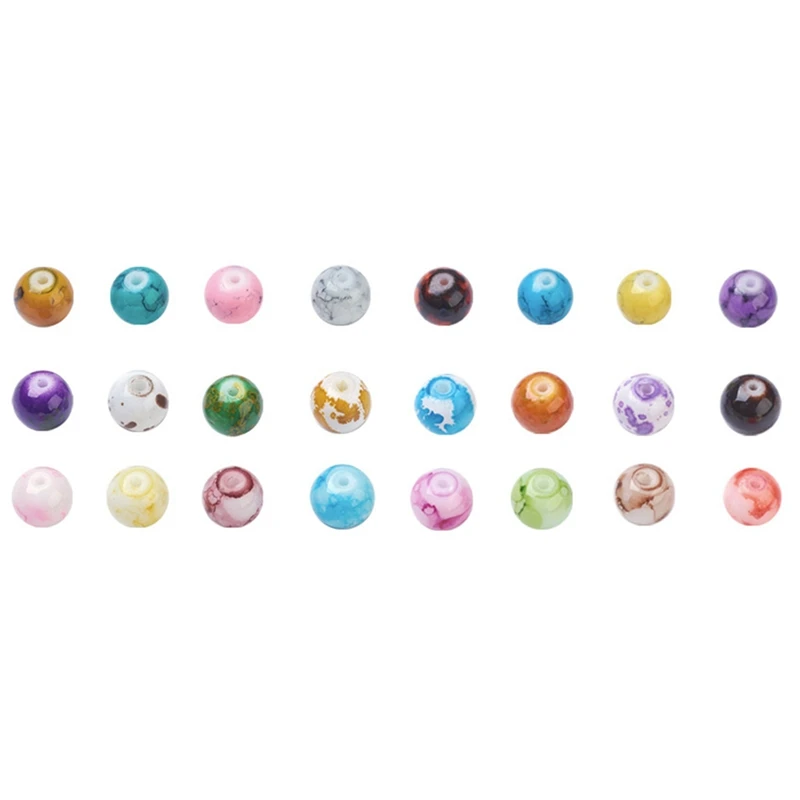 24 Colors Mixed Color Glass Beads Boxed Round Beads Bracelet Earrings Making Materials Diy Jewelry Accessories
24 Colors Mixed Color Glass Beads Boxed Round Beads Bracelet Earrings Making Materials Diy Jewelry Accessories