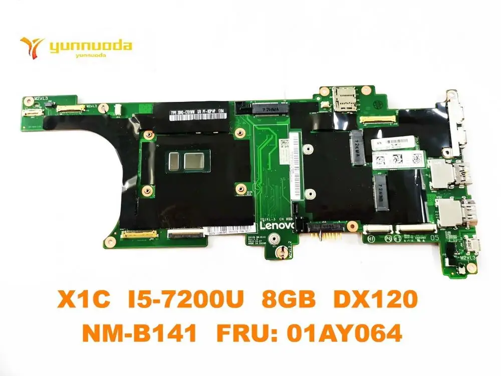Оригинал для ноутбука Lenovo X1C материнская плата X1C I5-7200U 8GB DX120 NM-B141 FRU 01AY064 протестирована хорошая бесплатная доставка
Оригинал для ноутбука Lenovo X1C материнская плата X1C I5-7200U 8GB DX120 NM-B141 FRU 01AY064 протестирована хорошая бесплатная доставка