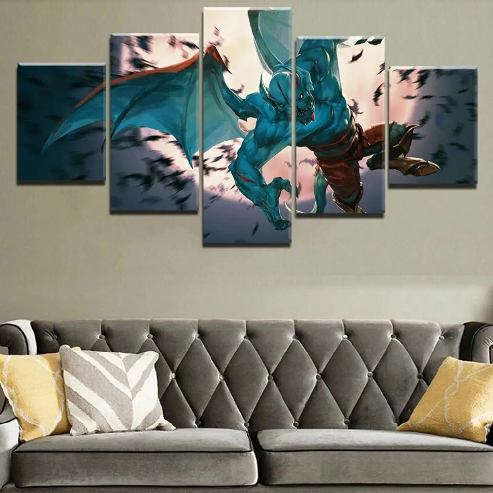 5 Piece Wall Art Canvas Game Figure Posters Demon Pictures And Prints Modern Home Decoration Paintings For Living Room Wall
5 Piece Wall Art Canvas Game Figure Posters Demon Pictures And Prints Modern Home Decoration Paintings For Living Room Wall