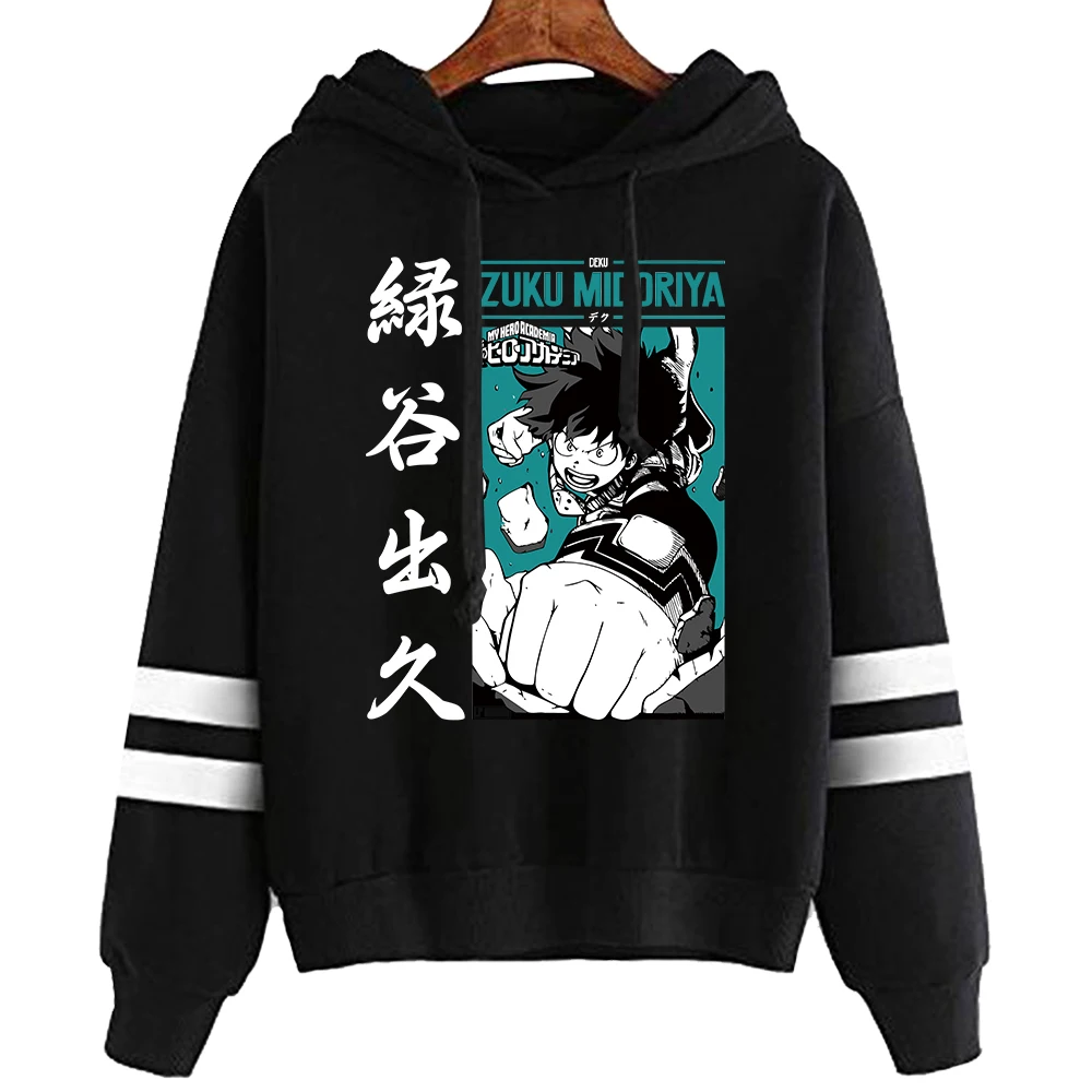 Men Women Pullovers Hoodies Sweatshirts Anime Deku Hoody Streetwear Tops Harajuku Hoodies My Hero Academia Clothes
Men Women Pullovers Hoodies Sweatshirts Anime Deku Hoody Streetwear Tops Harajuku Hoodies My Hero Academia Clothes