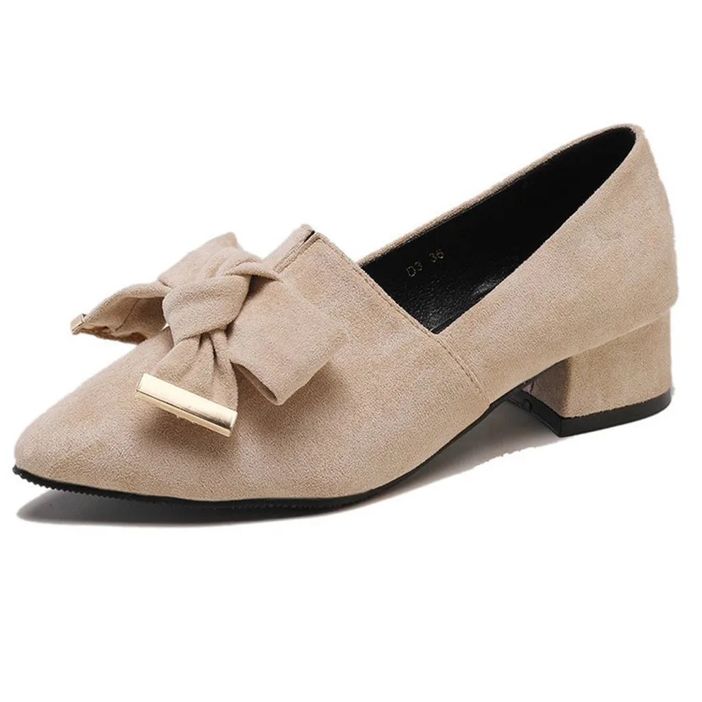 Low Heel Shoes Women Cute Bowknot Single Shoes For Work Shoes Ladies Elegant Pointed Toe Pumps Shoes For Dress Party
Low Heel Shoes Women Cute Bowknot Single Shoes For Work Shoes Ladies Elegant Pointed Toe Pumps Shoes For Dress Party