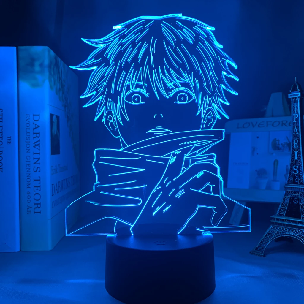 Satoru Gojo Light Jujutsu Kaisen Led 3d Night Light for Birthday Gift Jujutsu Kaisen Nightlight Satoru Gojo Lamp Anime Lamp
Satoru Gojo Light Jujutsu Kaisen Led 3d Night Light for Birthday Gift Jujutsu Kaisen Nightlight Satoru Gojo Lamp Anime Lamp
