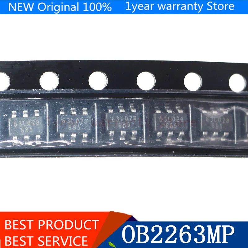 { New original } 10PCS OB2263MP OB2263 chip type: 63A SOT23-6
{ New original } 10PCS OB2263MP OB2263 chip type: 63A SOT23-6