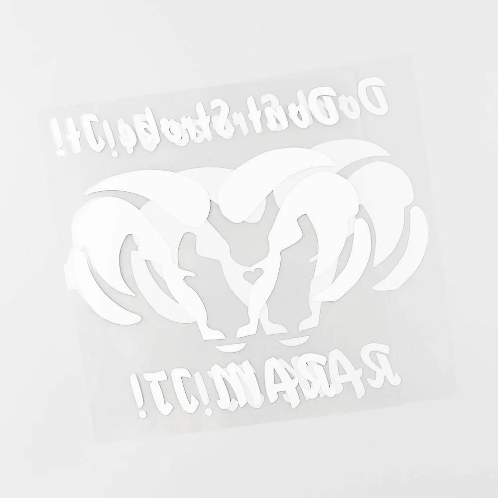 YJZT 15.5CM15.9CM Don't Stroke It Ram It Fashion Vinyl Car Sticker Decal Black/Silver 8C-0522
YJZT 15.5CM15.9CM Don't Stroke It Ram It Fashion Vinyl Car Sticker Decal Black/Silver 8C-0522