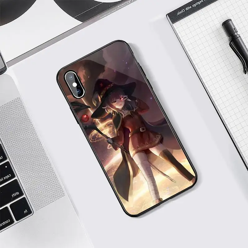 Konosuba Megumin Japan Anime Phone Case Tempered glass For iphone 5C 6 6S 7 8 plus X XS XR 11 PRO MAX
Konosuba Megumin Japan Anime Phone Case Tempered glass For iphone 5C 6 6S 7 8 plus X XS XR 11 PRO MAX