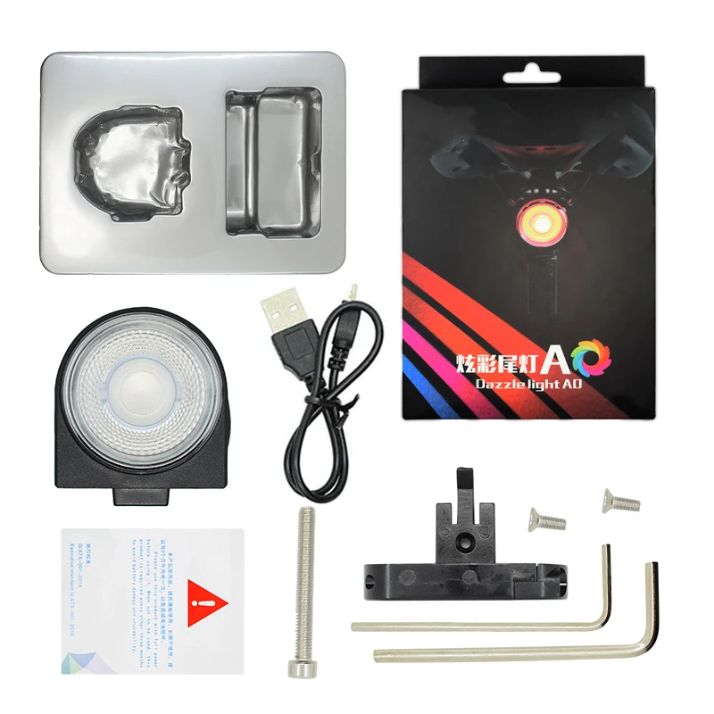 WasaFire 7 Colors Bike Light 4 Modes LED Bicycle Taillight USB Rechargeable Cycling Rear Lights Waterproof Road MTB Flash Lamp
WasaFire 7 Colors Bike Light 4 Modes LED Bicycle Taillight USB Rechargeable Cycling Rear Lights Waterproof Road MTB Flash Lamp