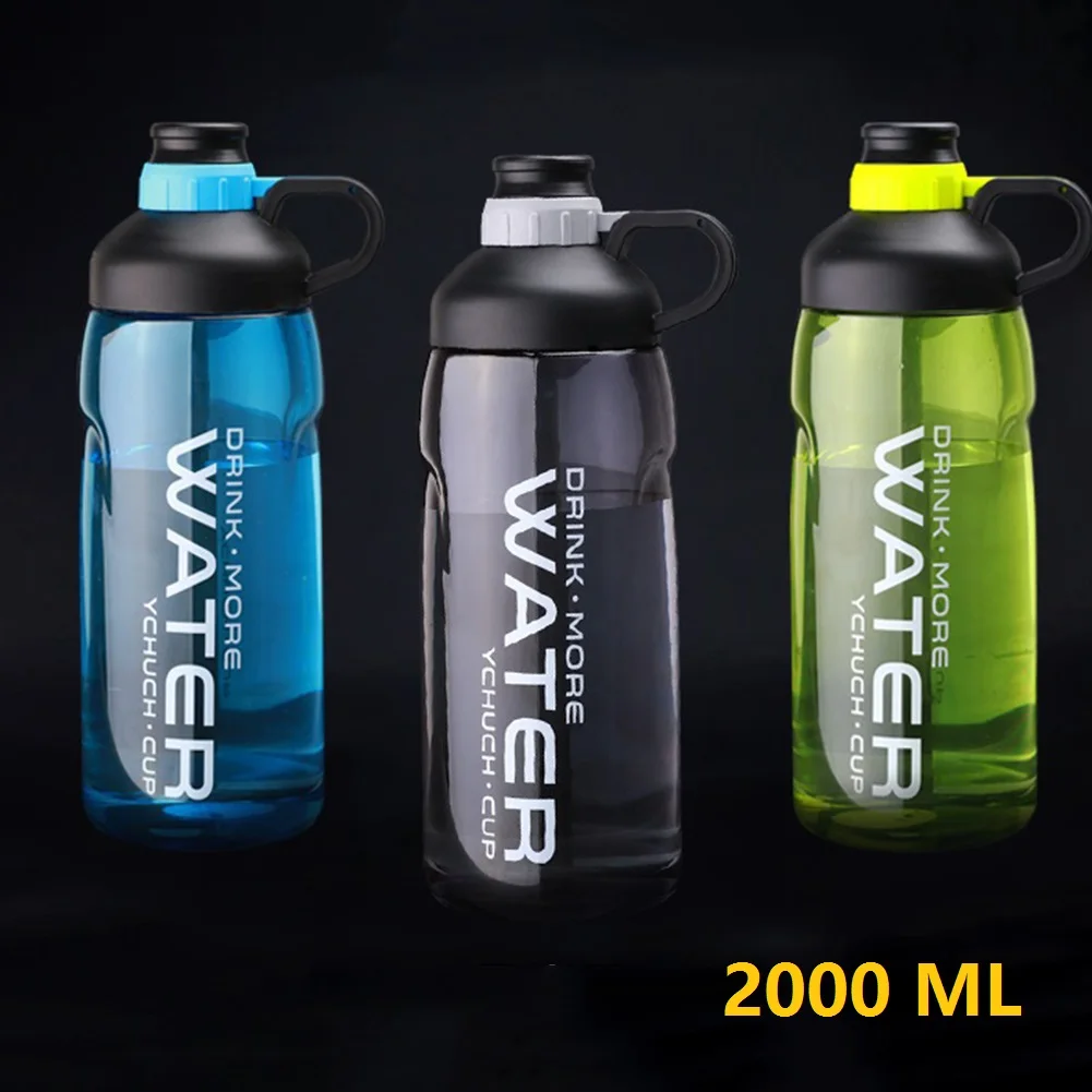 Leak-proof Sports Water Bottle Portable 2000 ml Large Capacity Food-Grade Water Bottle
Leak-proof Sports Water Bottle Portable 2000 ml Large Capacity Food-Grade Water Bottle
