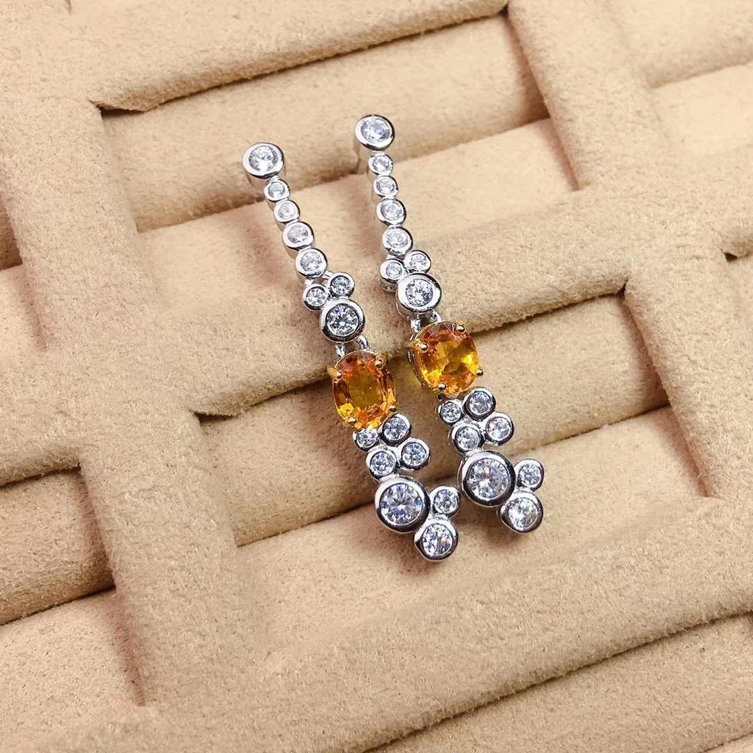 CoLife Jewelry 100% Natural Citrine Drop Earrings for Party 4*5mm Yellow Crystal Earrings 925 Silver Citrine Jewelry
CoLife Jewelry 100% Natural Citrine Drop Earrings for Party 4*5mm Yellow Crystal Earrings 925 Silver Citrine Jewelry