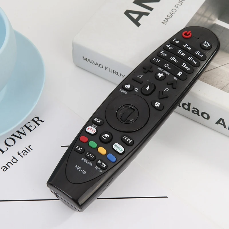 Smart Television Remote Control Replacement for LG AN-MR600 AN-MR650 ligent TV Remote Control for LG Smart TV
Smart Television Remote Control Replacement for LG AN-MR600 AN-MR650 ligent TV Remote Control for LG Smart TV