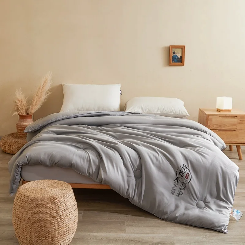 Pure Cotton Soybean Fiber Quilt Winter Spring And Autumn Air Conditioning Quilt Core Spring And Summer Air Conditioning Quilt
Pure Cotton Soybean Fiber Quilt Winter Spring And Autumn Air Conditioning Quilt Core Spring And Summer Air Conditioning Quilt