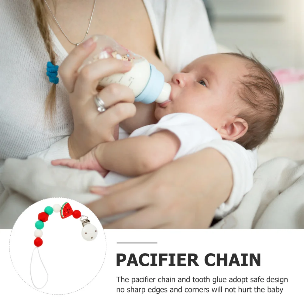 1pc Anti-drop Pacifier Chain Infant Soother Pacifier Strap Clip Pacifier Holder
1pc Anti-drop Pacifier Chain Infant Soother Pacifier Strap Clip Pacifier Holder