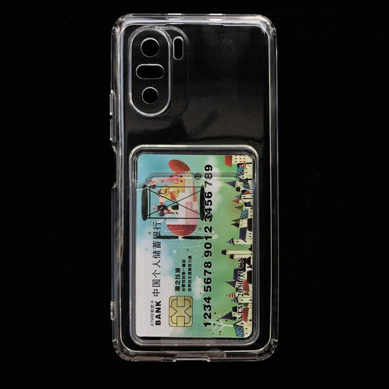 Clear Silicone Photo Card Pocket Wallet Case For XiaoMi 11 Lite Ultra RedMi 9 9A 9C 9T 8A 9S Note 10 Pro 10T Slim Bag Cover
Clear Silicone Photo Card Pocket Wallet Case For XiaoMi 11 Lite Ultra RedMi 9 9A 9C 9T 8A 9S Note 10 Pro 10T Slim Bag Cover