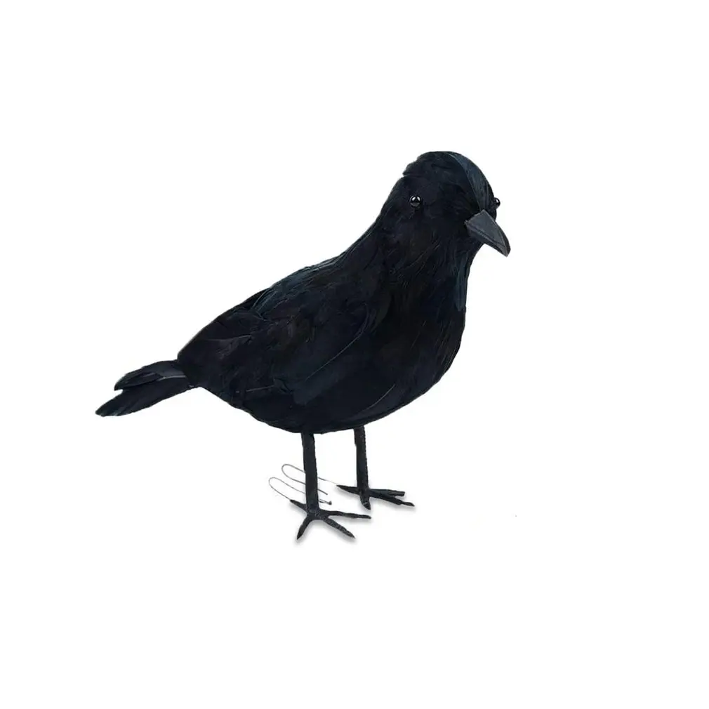 Simulation Black Crow Animal Model Artificial Crow Black Bird Raven Prop Scary Decoration For Party Supplies
Simulation Black Crow Animal Model Artificial Crow Black Bird Raven Prop Scary Decoration For Party Supplies