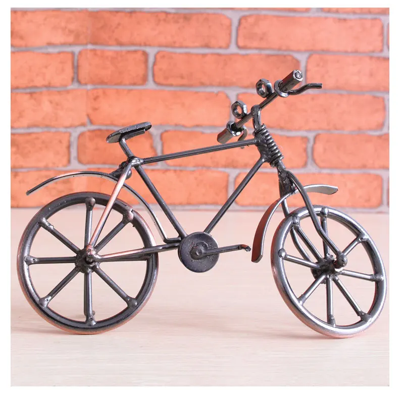 Bicycle Metal Figurines DIY Bicycle Craft For Friend Birthday Best Gift Desktop Decoration Figurine Statue
Bicycle Metal Figurines DIY Bicycle Craft For Friend Birthday Best Gift Desktop Decoration Figurine Statue