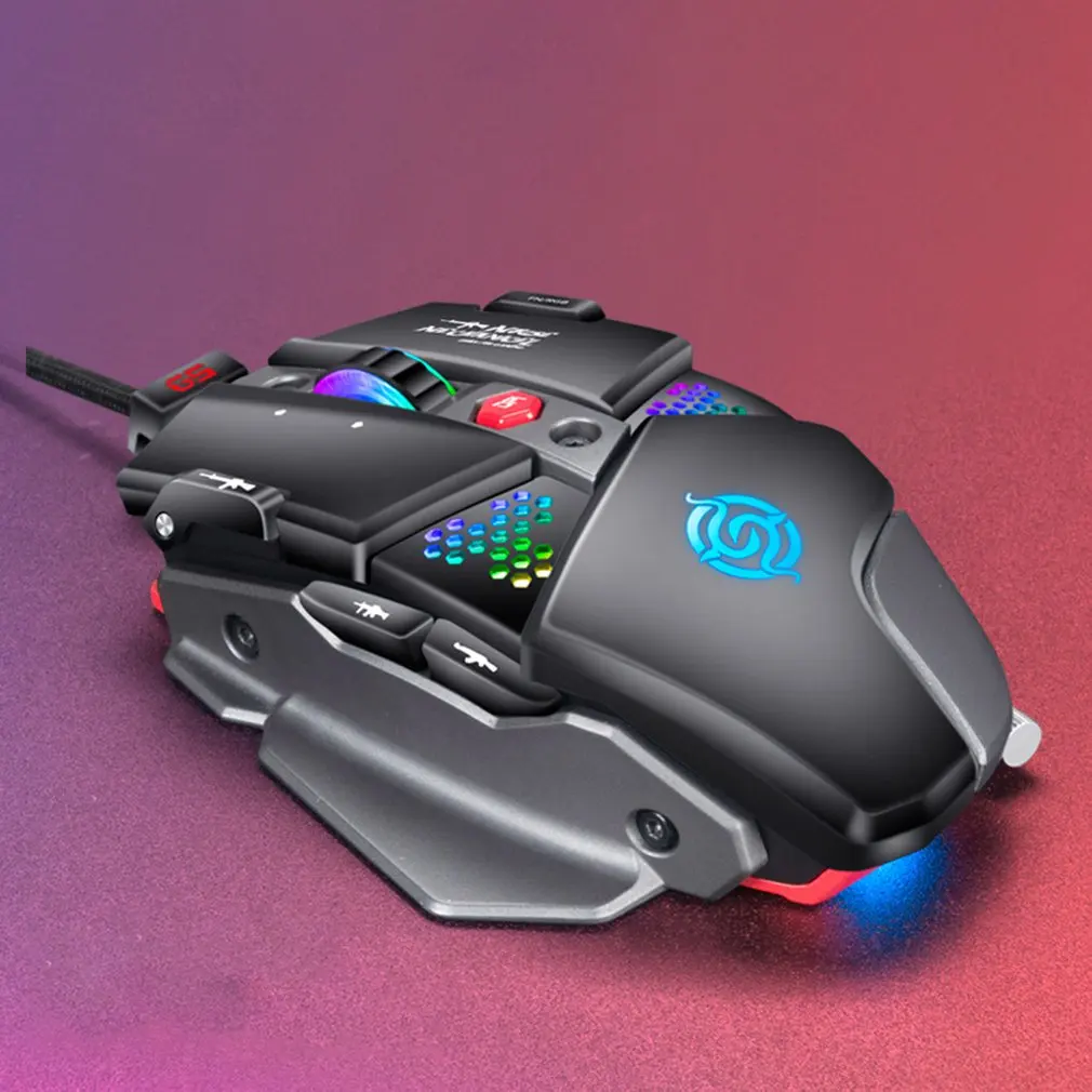Professional Wired Optical Gaming Mouse Ergonomic Free Drive Portable Mechanical Computer Mouse With 8 Keys
Professional Wired Optical Gaming Mouse Ergonomic Free Drive Portable Mechanical Computer Mouse With 8 Keys