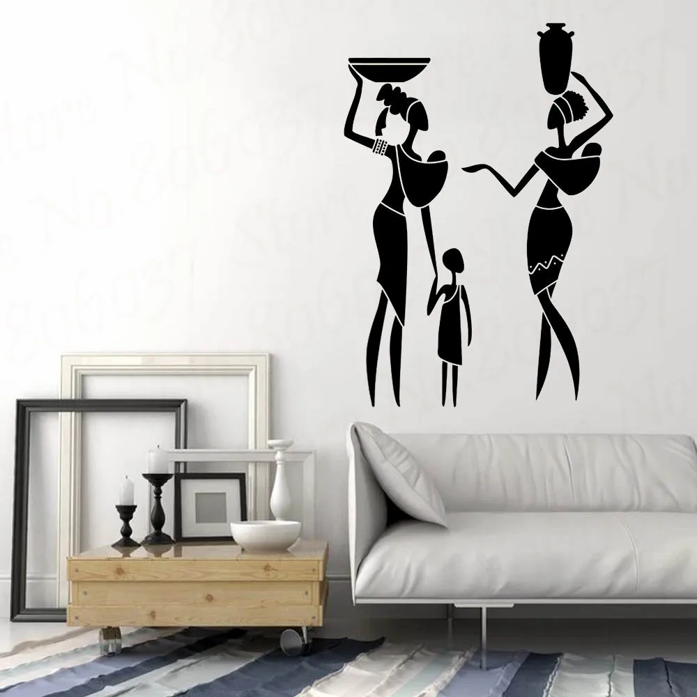 Vinyl Wall Decal African Family Women Child Ethnic Style Art Africa Mural Bedroom Living Room Decor Stickers Removable WL1625
Vinyl Wall Decal African Family Women Child Ethnic Style Art Africa Mural Bedroom Living Room Decor Stickers Removable WL1625