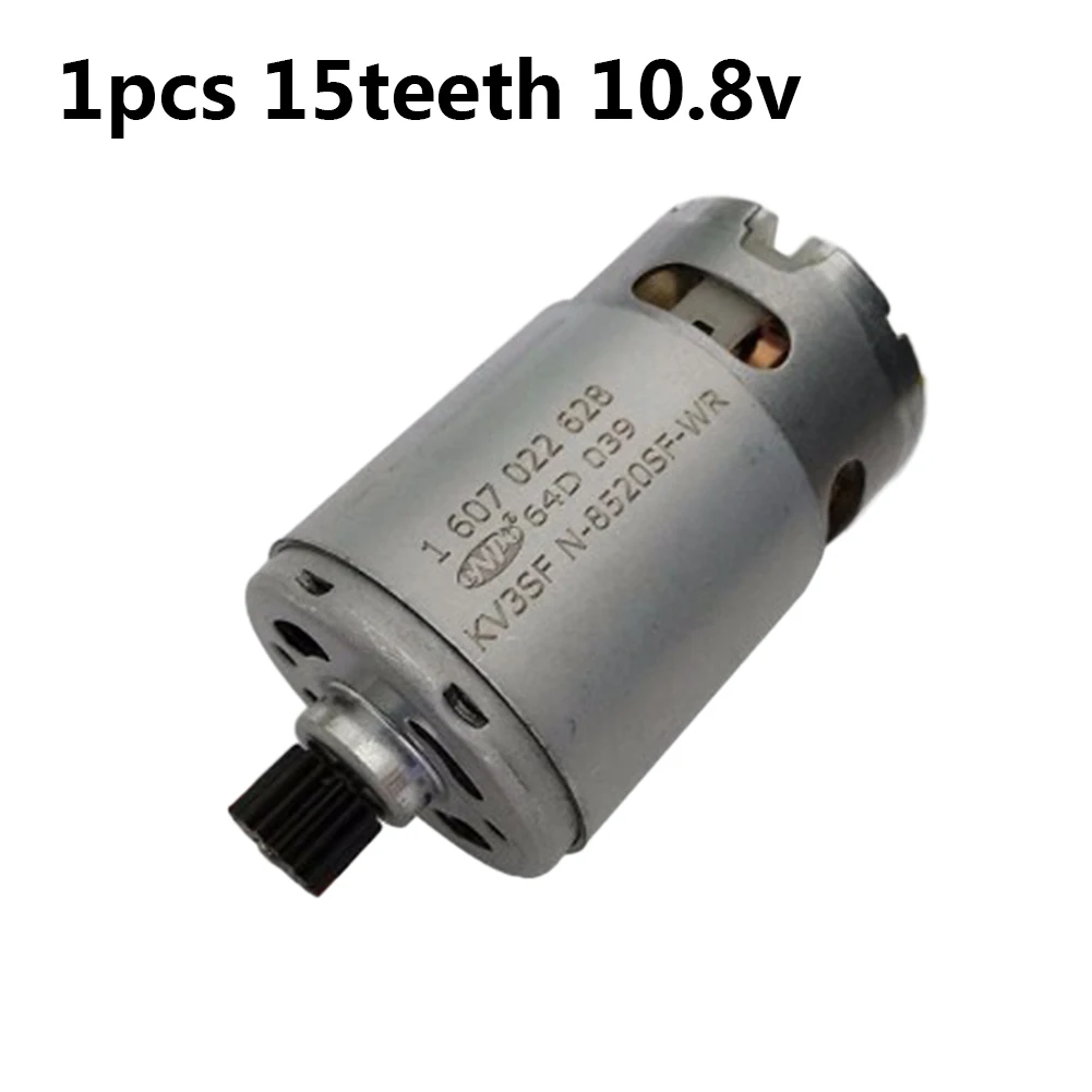 Silver Motor Metal (KV3SFN-8520SF-WR 1607022628) 10.8 V 15 tooth DC For GSR1080-2-LI 3 601JE2000/EU
Silver Motor Metal (KV3SFN-8520SF-WR 1607022628) 10.8 V 15 tooth DC For GSR1080-2-LI 3 601JE2000/EU