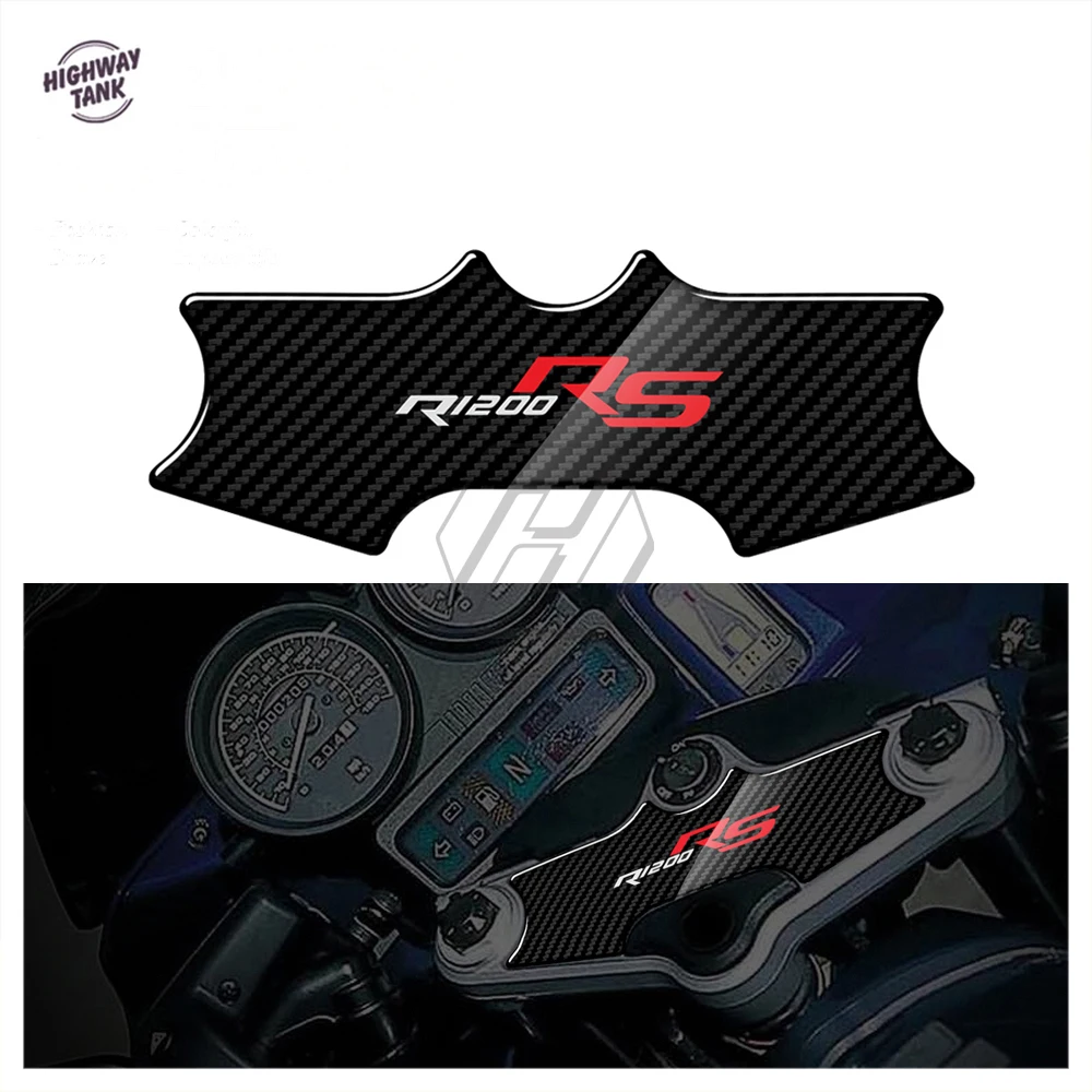 3D Carbon-look Upper Triple Yoke Defender Case for BMW Motorrad R1200RS 2001-2005 
3D Carbon-look Upper Triple Yoke Defender Case for BMW Motorrad R1200RS 2001-2005