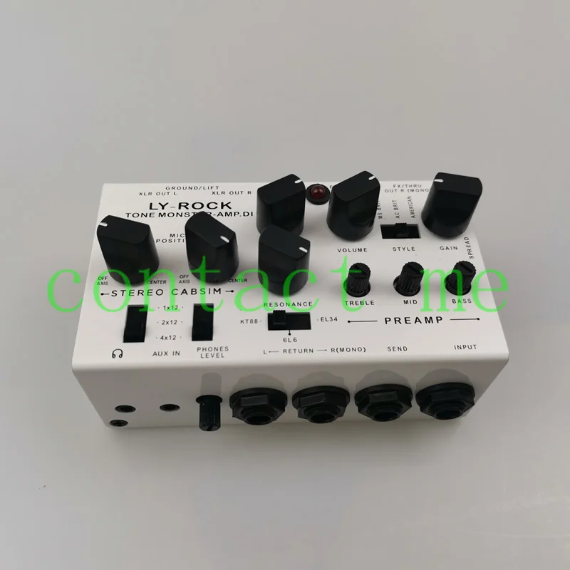 Аналоговый гитарный шкаф LY ROCK (8-в-1 0 Вт amp аудио рабочая станция), двухканальный 6,35 выход, стерео петля
Аналоговый гитарный шкаф LY ROCK (8-в-1 0 Вт amp аудио рабочая станция), двухканальный 6,35 выход, стерео петля