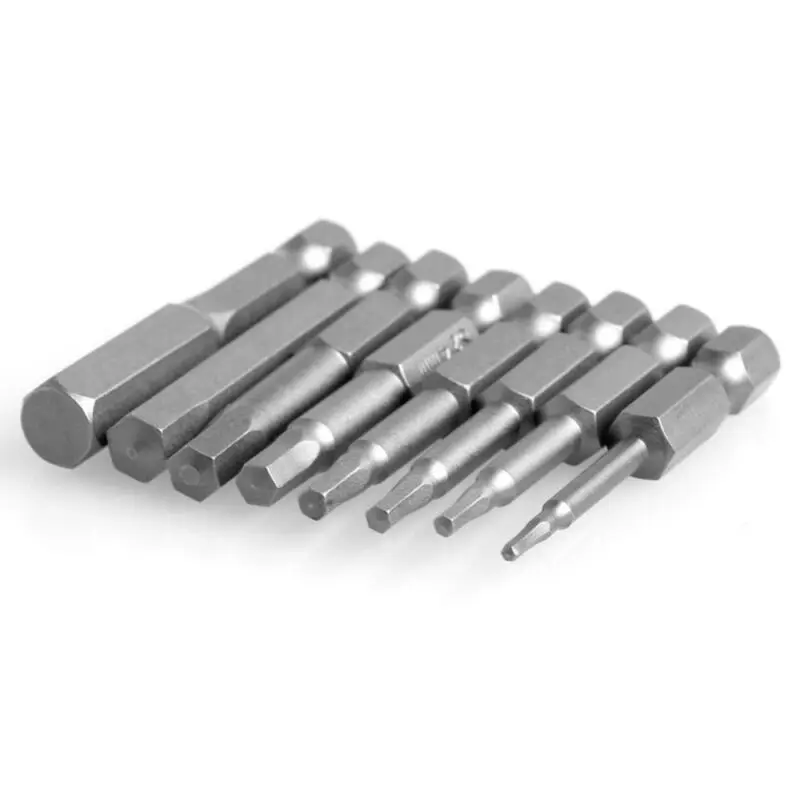 8PCS Allen Wrench Allen Wrench Quick Connection Setting Impact Screwdriver Electromechanical Drill Metric Magnetic Handle
8PCS Allen Wrench Allen Wrench Quick Connection Setting Impact Screwdriver Electromechanical Drill Metric Magnetic Handle