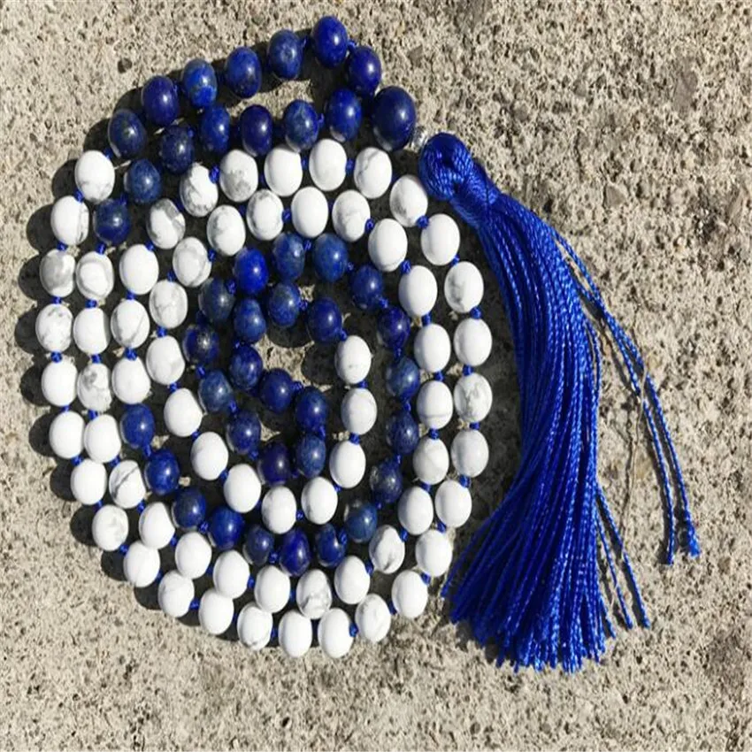 Natural white Howlite Necklace 108 Buddha Beads Bracelet Energy Spirituality Dark Matter Elegant Buddhism Relief Healing Taseel
Natural white Howlite Necklace 108 Buddha Beads Bracelet Energy Spirituality Dark Matter Elegant Buddhism Relief Healing Taseel