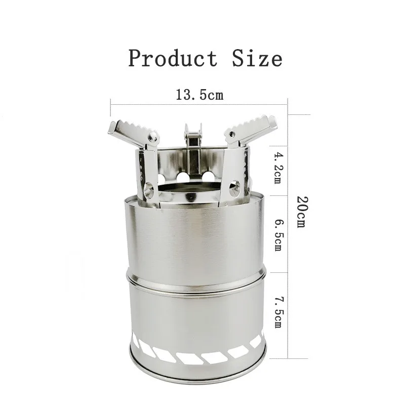 Outdoor Camping Equipment Furnace End Deconstructable Wood Stoves Picnic Barbecue Stoves Cross Border Windproof Wood Stove 
Outdoor Camping Equipment Furnace End Deconstructable Wood Stoves Picnic Barbecue Stoves Cross Border Windproof Wood Stove