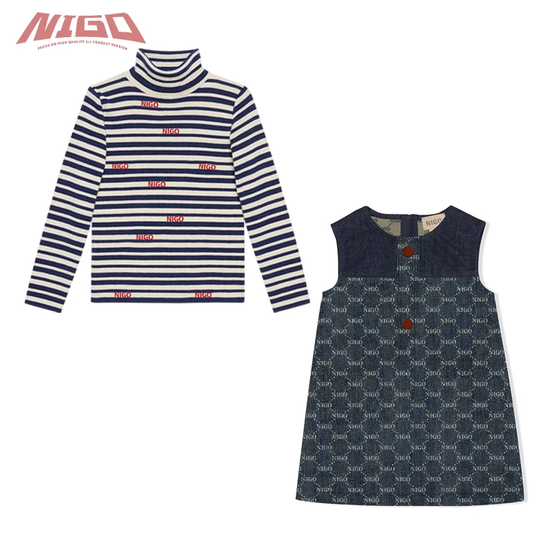 NIGO Children's 3-14 Year Old Turtleneck Sweater Vest Dress Clothes Suit #nigo31759
NIGO Children's 3-14 Year Old Turtleneck Sweater Vest Dress Clothes Suit #nigo31759