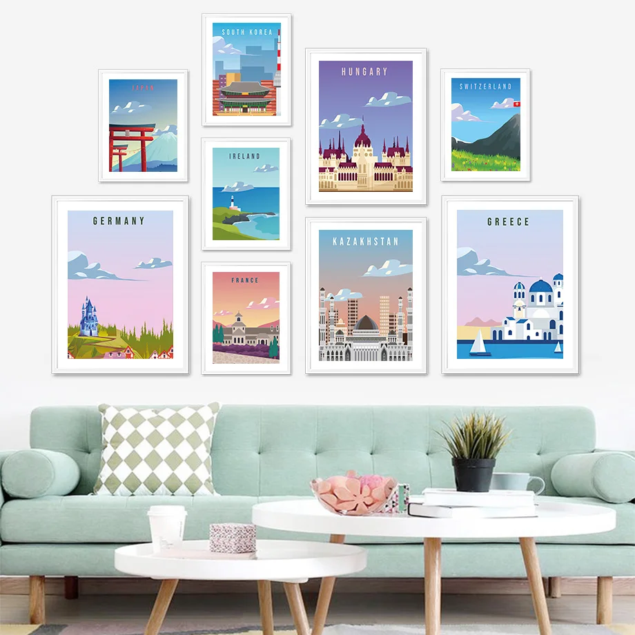Germany Iceland France Japan Vintage City Wall Art Canvas Painting Nordic Posters And Prints Wall Pictures For Living Room Decor
Germany Iceland France Japan Vintage City Wall Art Canvas Painting Nordic Posters And Prints Wall Pictures For Living Room Decor
