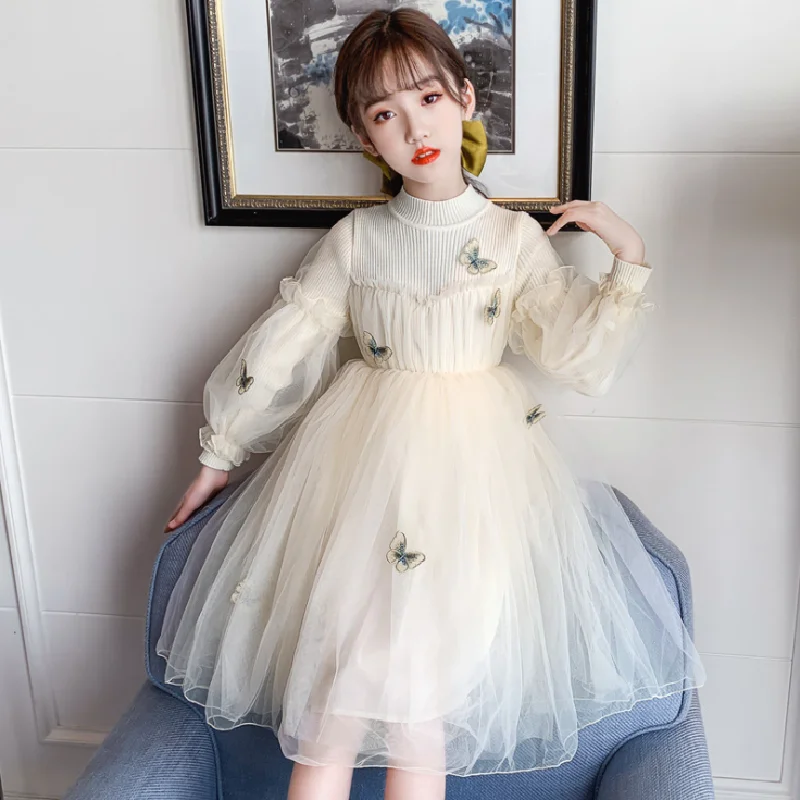 4-14 Year Old Girls Autumn Dresses of Kids Fashion Mesh Princess Dress for Children's Clothing
4-14 Year Old Girls Autumn Dresses of Kids Fashion Mesh Princess Dress for Children's Clothing