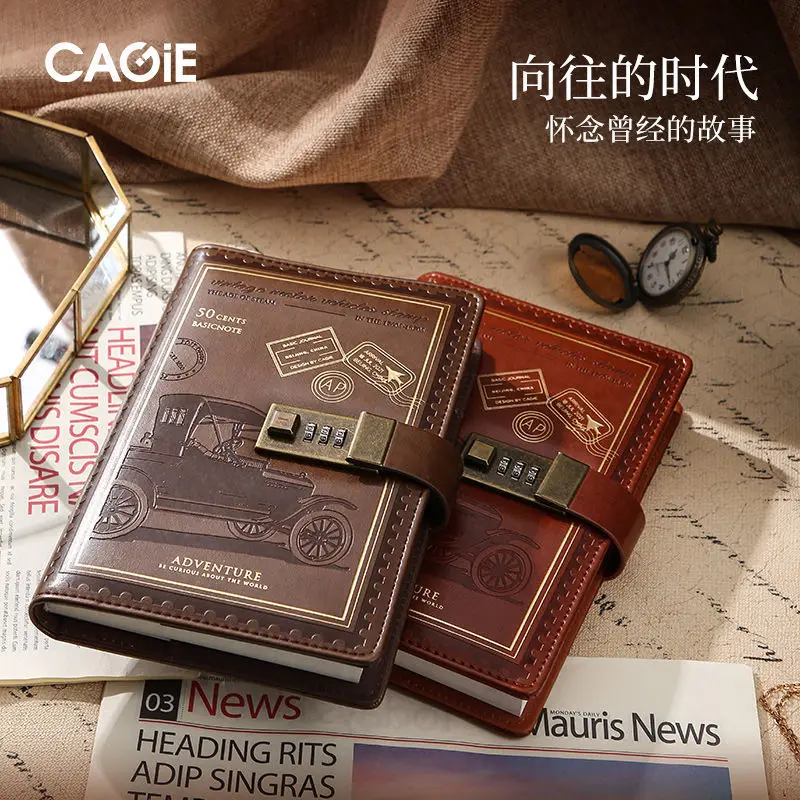 2022 retro codebook with lock hand ledger diary creative hand ledger notebook literary Notepad
2022 retro codebook with lock hand ledger diary creative hand ledger notebook literary Notepad