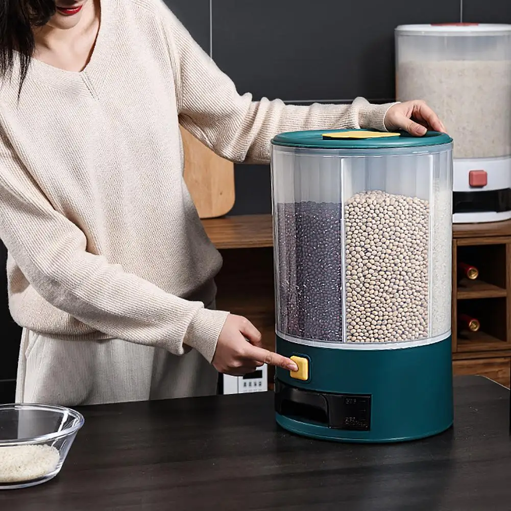 Plastic Rice Bucket Cereal Dispenser Pet Food Nano Insect-Proof Sealed Box Measuring Cup Kitchen Organizer And Storage Container
Plastic Rice Bucket Cereal Dispenser Pet Food Nano Insect-Proof Sealed Box Measuring Cup Kitchen Organizer And Storage Container