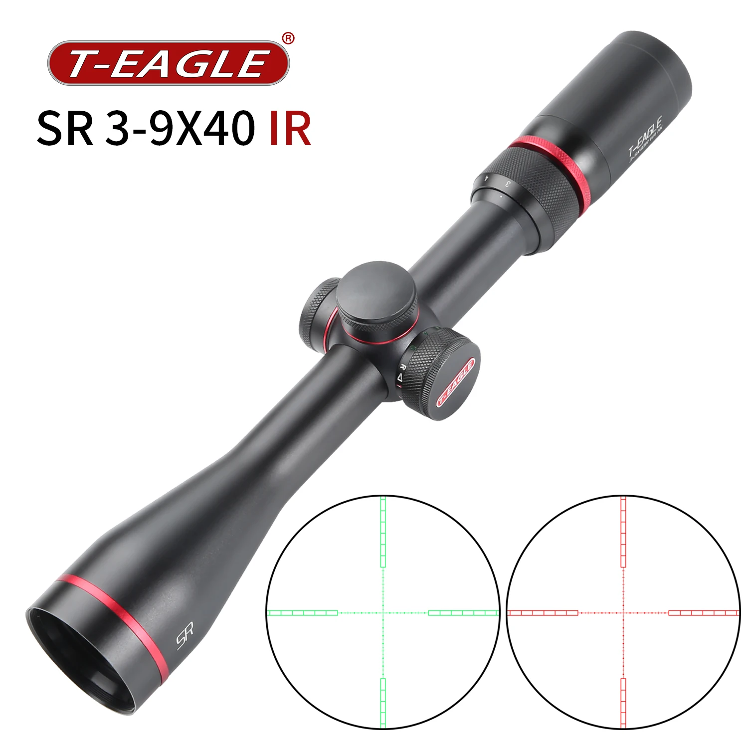 Оптический коллиматор SR 3 9X40 T EAGLE мм зеленый/красный|Оптические прицелы| |