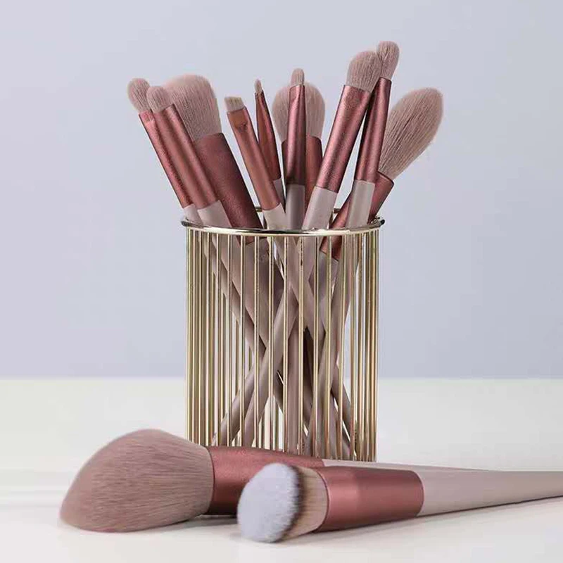 13Pcs Makeup Brushes Cosmetic Powder Eye Shadow Eyelash Eyebrow Lip Foundation Blush Blending Make Up Brush Cosmetic Beauty Tool
13Pcs Makeup Brushes Cosmetic Powder Eye Shadow Eyelash Eyebrow Lip Foundation Blush Blending Make Up Brush Cosmetic Beauty Tool