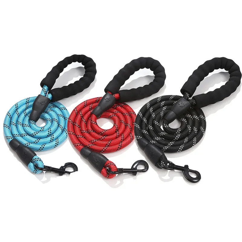 Pet Reflective Traction Rope Multicolor Reflective Round Rope Explosion-proof Punching Walking Dog Rope Dog Chain Dog Strap
Pet Reflective Traction Rope Multicolor Reflective Round Rope Explosion-proof Punching Walking Dog Rope Dog Chain Dog Strap