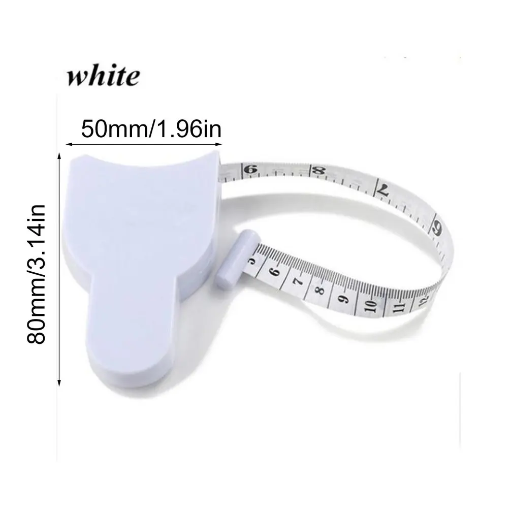 1 Pc Simple Cnvenient Body Tape Measure for Measuring Waist Diet Weight Loss
1 Pc Simple Cnvenient Body Tape Measure for Measuring Waist Diet Weight Loss