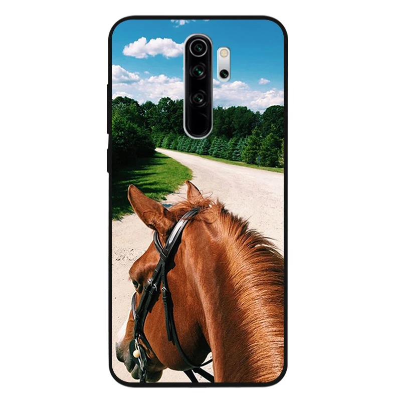 Чехол для телефона с изображением лошади животного Xiaomi Redmi note 9 8 7 6 5 4 Pro S redmi 4A 4X Plus