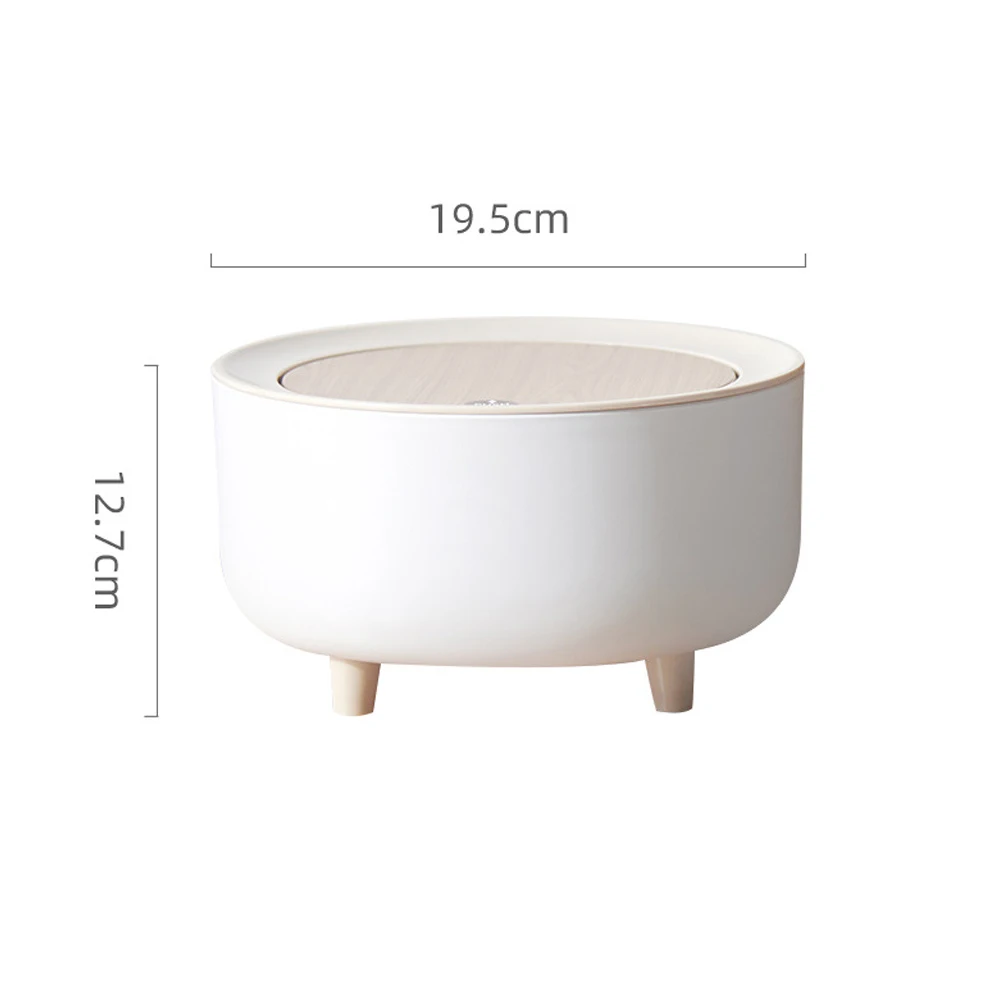 Japanese-Style Mini Desktop Trash Can Simple Push-Type Trash Can Storage Bin Student Dormitory Bedside Table Round Trash Can
Japanese-Style Mini Desktop Trash Can Simple Push-Type Trash Can Storage Bin Student Dormitory Bedside Table Round Trash Can