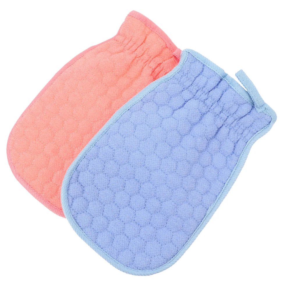 2Pcs Creative Body Exfoliating Bathroom Shower Blue 
2Pcs Creative Body Exfoliating Bathroom Shower Blue