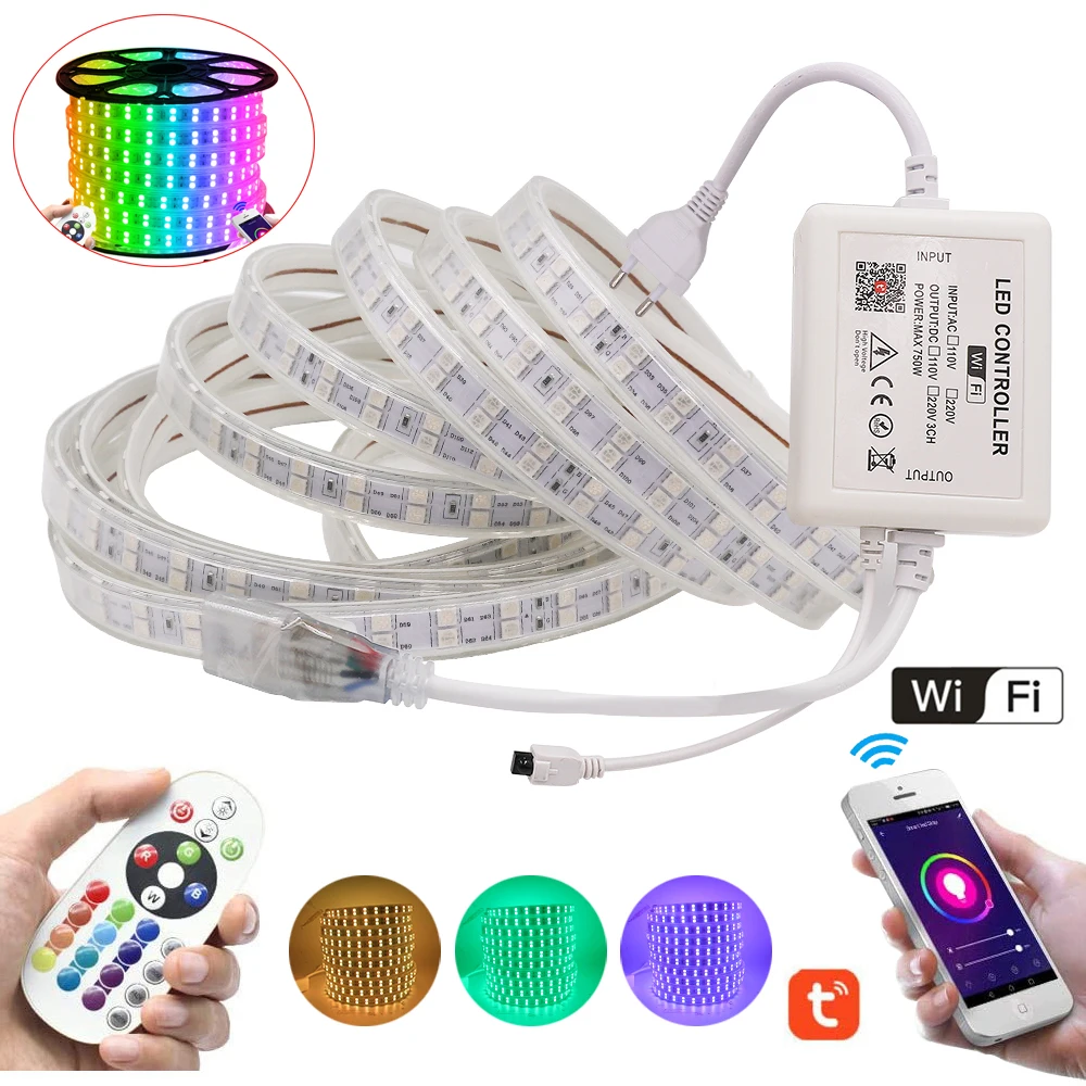 Светодиодная ленсветильник RGB с Wi-Fi, гибкая светодиодная лента + пульт дистанционного управления 24 клавиши, 5050, 60 светодиодов, 120 светодиодов, водонепроницаемая светодиодная лента 110 В, США, 220 В, ЕС, Австралии, Великобритании
Светодиодная ленсветильник RGB с Wi-Fi, гибкая светодиодная лента + пульт дистанционного управления 24 клавиши, 5050, 60 светодиодов, 120 светодиодов, водонепроницаемая светодиодная лента 110 В, США, 220 В, ЕС, Австралии, Великобритании