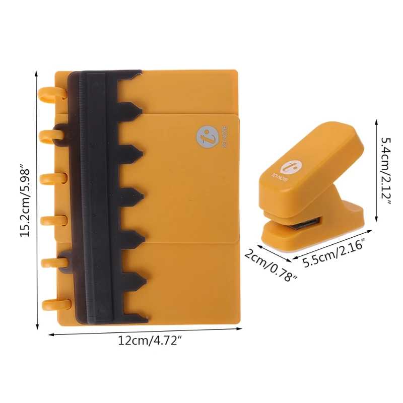 Mini Hole Puncher Set A6 A7 6 Holes Punch Loose-leaf Notebook Mini Mushroom Hole Paper Puncher for Crafts Hole Puncher
Mini Hole Puncher Set A6 A7 6 Holes Punch Loose-leaf Notebook Mini Mushroom Hole Paper Puncher for Crafts Hole Puncher