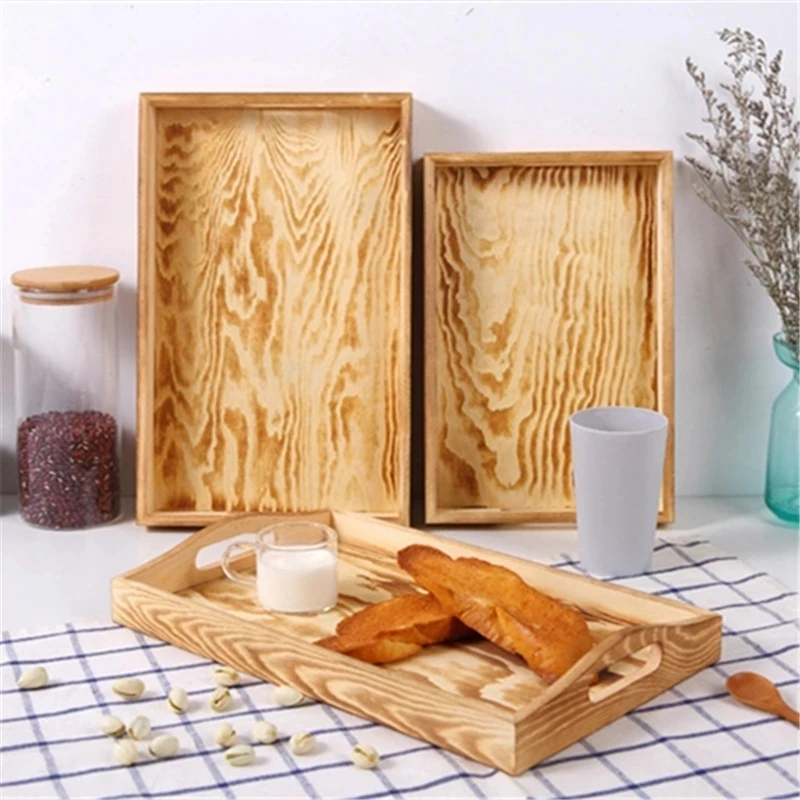 Fruit Candy Dessert Dinner Bread Wooden Plates Storage Coffee Tea Rectangle Square Dishes Trays
Fruit Candy Dessert Dinner Bread Wooden Plates Storage Coffee Tea Rectangle Square Dishes Trays