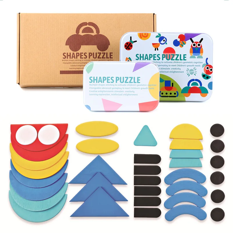 Wooden 3D Jigsaw Puzzle Clever Board Baby Montessori Educational Learning Toys for Children Geometric Shape Puzzles Toy
Wooden 3D Jigsaw Puzzle Clever Board Baby Montessori Educational Learning Toys for Children Geometric Shape Puzzles Toy