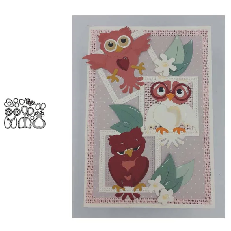Owl cutting knife die metal cutting scrapbook process card die handmade carbon steel die
Owl cutting knife die metal cutting scrapbook process card die handmade carbon steel die