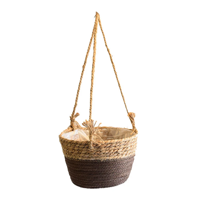 Garden Flower Basket Plant Basket Hanging Planter Indoor Outdoor Rattan Flower Pot Holder Hangers Wicker Pot Flowerpot Decor
Garden Flower Basket Plant Basket Hanging Planter Indoor Outdoor Rattan Flower Pot Holder Hangers Wicker Pot Flowerpot Decor