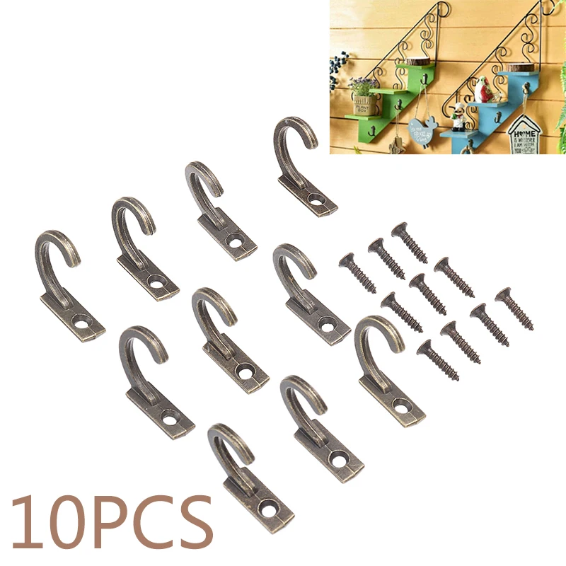 10Pcs Zinc Alloy Classic Antique Style Coat Hook For Hanging Key Clothes Towel Wall Hook Hangers Bathroom Kitchen Accessories
10Pcs Zinc Alloy Classic Antique Style Coat Hook For Hanging Key Clothes Towel Wall Hook Hangers Bathroom Kitchen Accessories