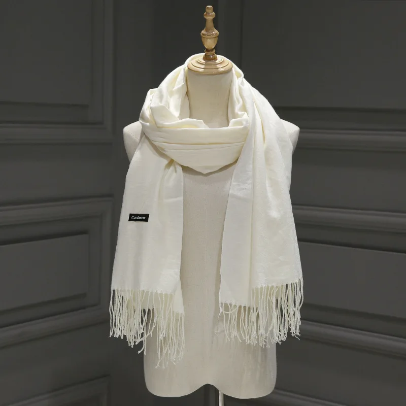 Winter New Women Fashion Wild Solid Color Scarves Cashmere Scarves With Tassel Lady Long Scarf Korean Female Shawl Hot
Winter New Women Fashion Wild Solid Color Scarves Cashmere Scarves With Tassel Lady Long Scarf Korean Female Shawl Hot